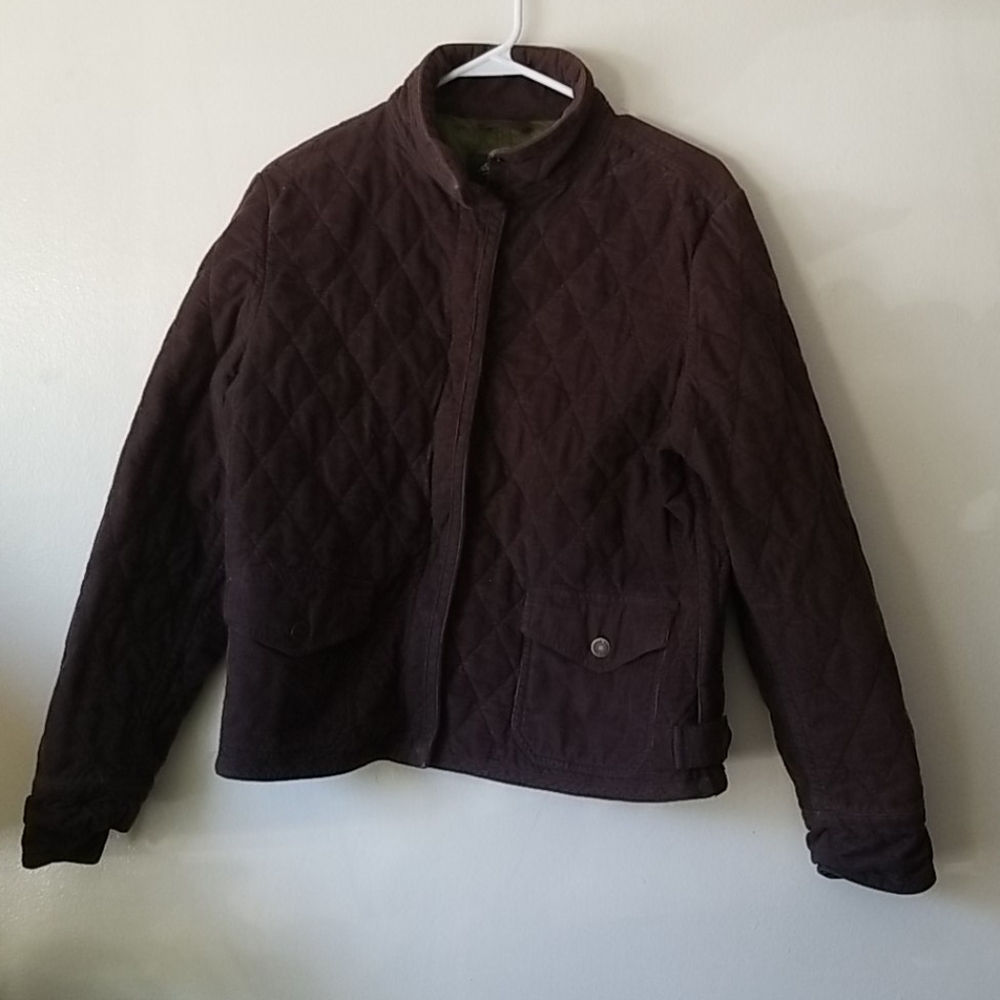 Eddie Bauer Brown Quilted Women's Jacket